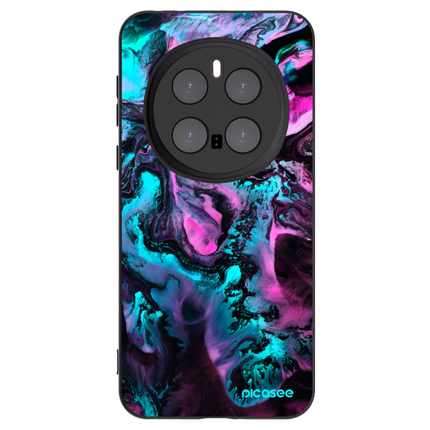 Picasee Μαύρη θήκη σιλικόνης για Honor Magic7 Pro 5G - Lean