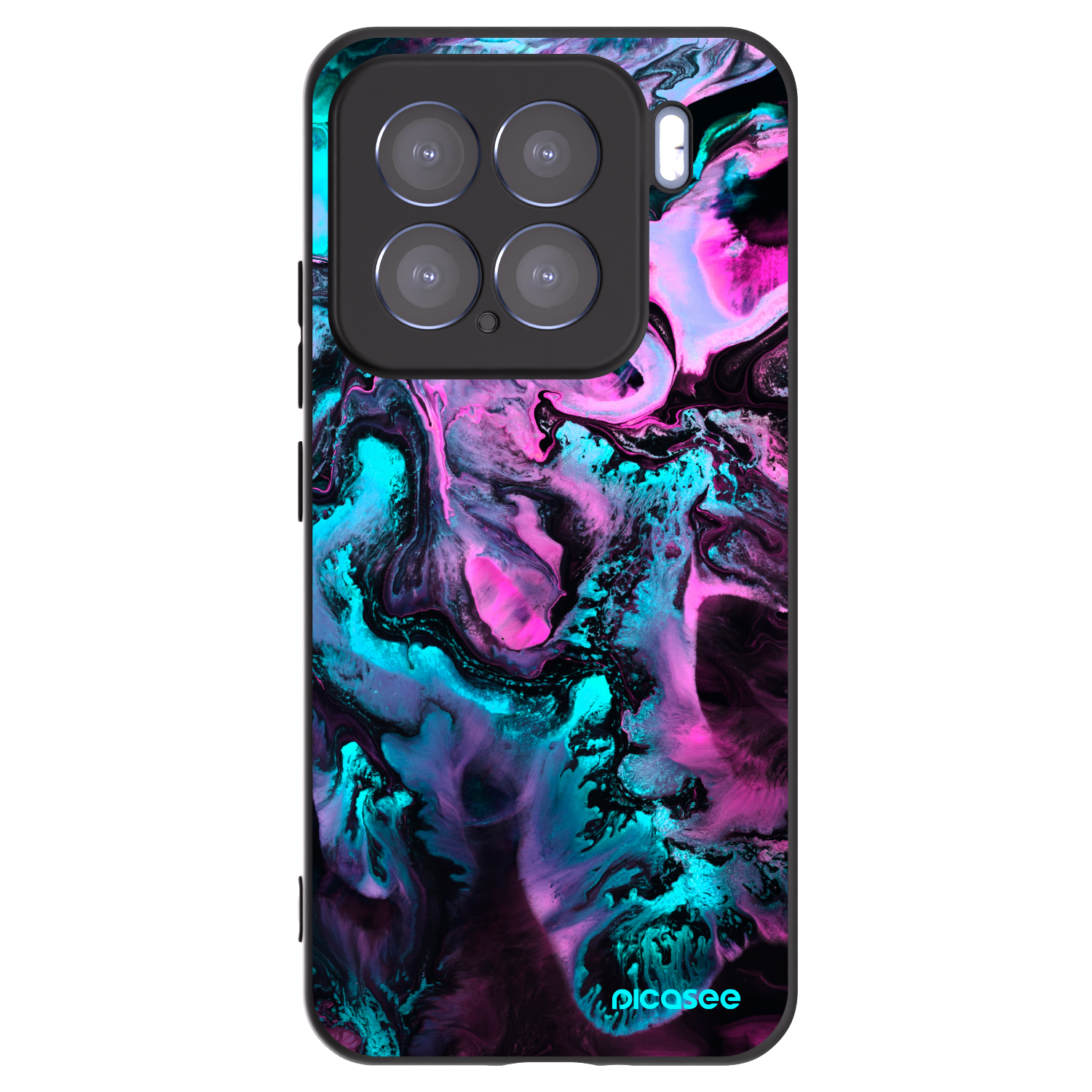 Picasee Μαύρη θήκη σιλικόνης για Xiaomi 15 - Lean