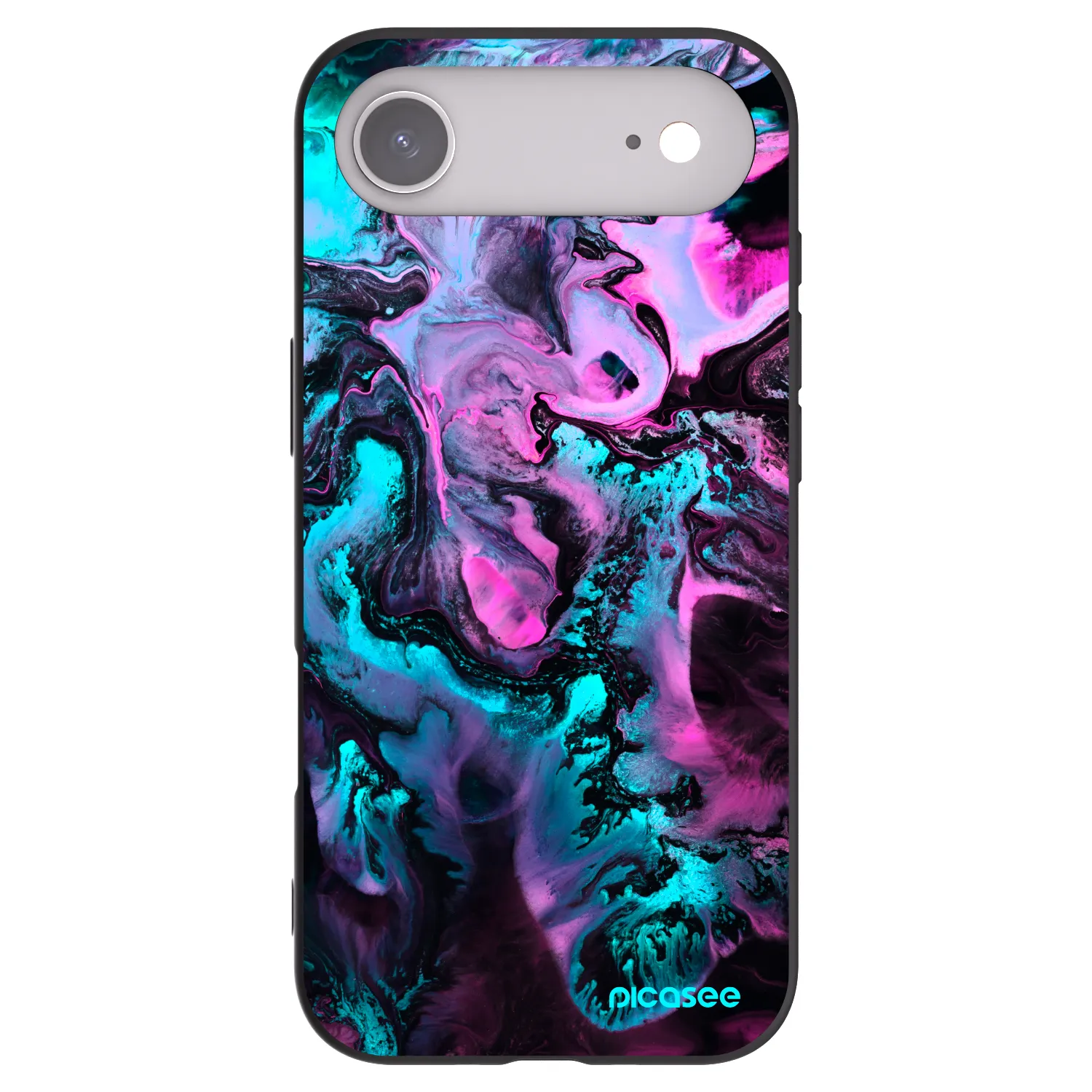 Picasee Μαύρη θήκη σιλικόνης για Apple iPhone Air - Lean