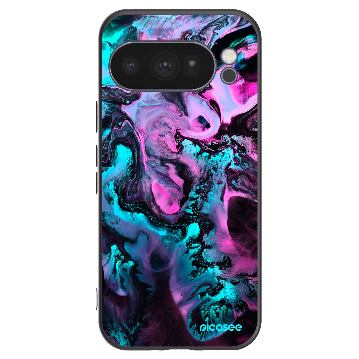 Picasee Μαύρη θήκη σιλικόνης για Google Pixel 10 Pro - Lean