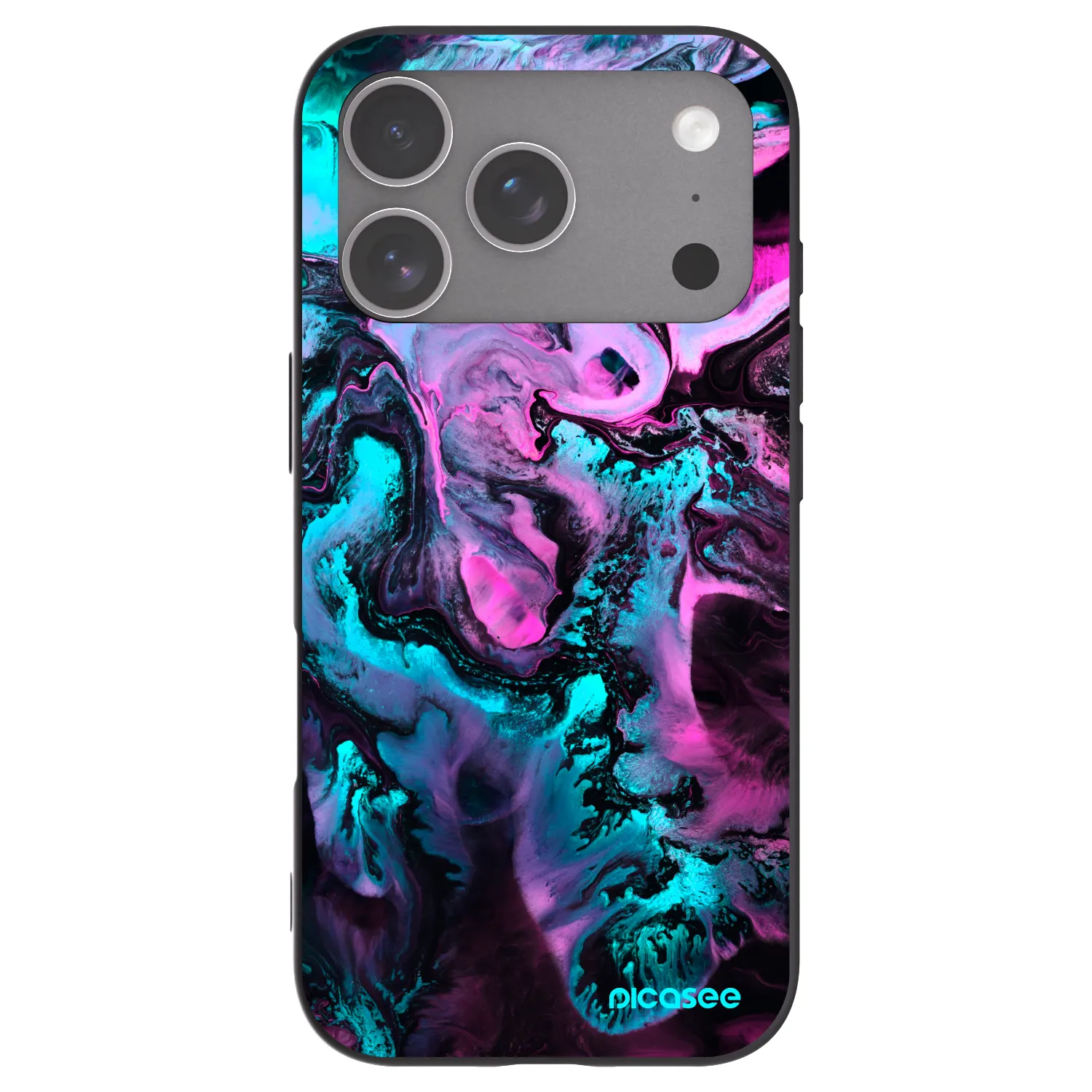 Picasee Μαύρη θήκη σιλικόνης για Apple iPhone 18 Pro - Lean