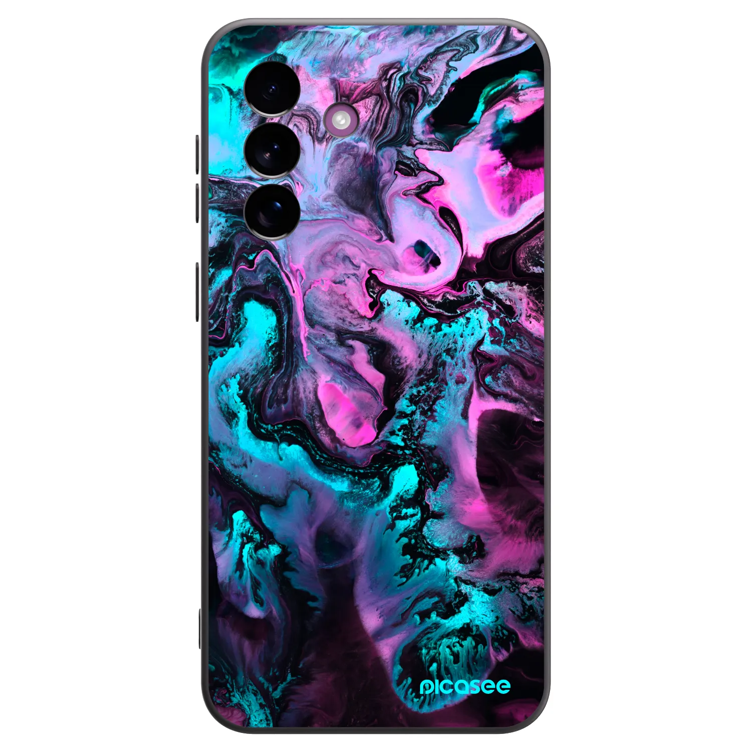 Picasee Μαύρη θήκη σιλικόνης για Samsung Galaxy A37 - Lean