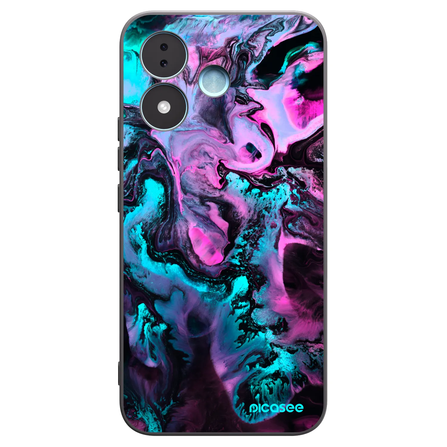 Picasee Μαύρη θήκη σιλικόνης για Xiaomi Redmi Note 17 5G - Lean