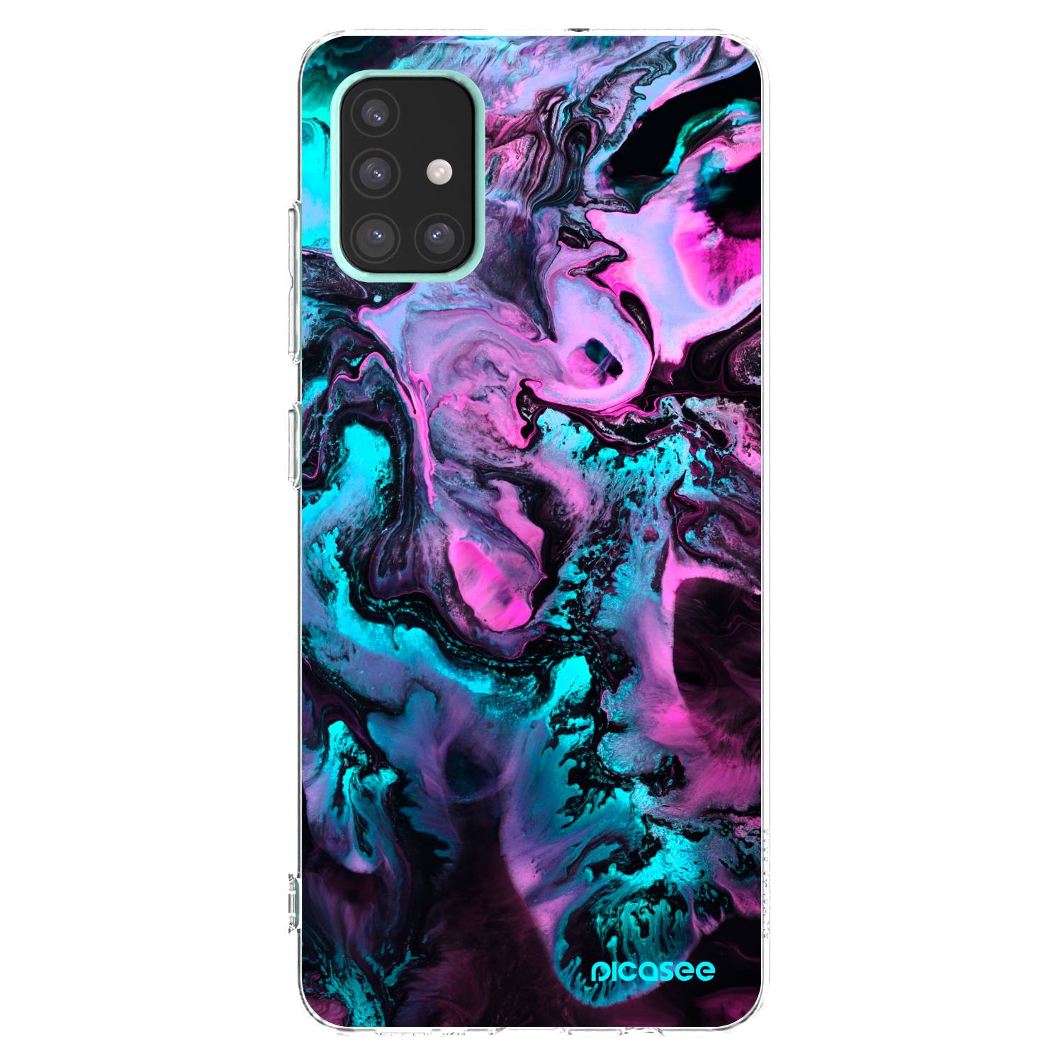 Picasee διαφανής θήκη σιλικόνης Samsung Galaxy A51 A515F - Lean