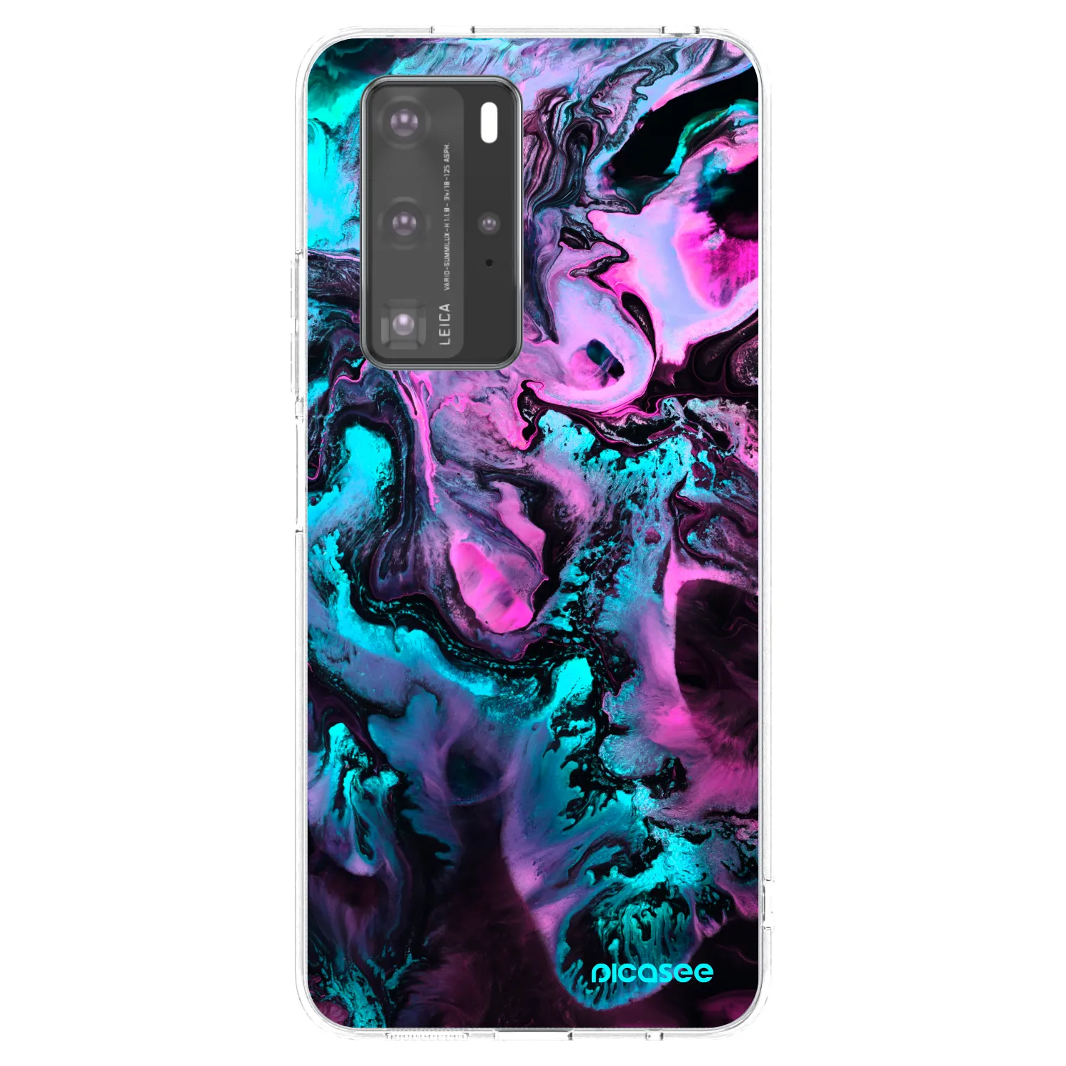 Picasee διαφανής θήκη σιλικόνης Huawei P40 Pro - Lean