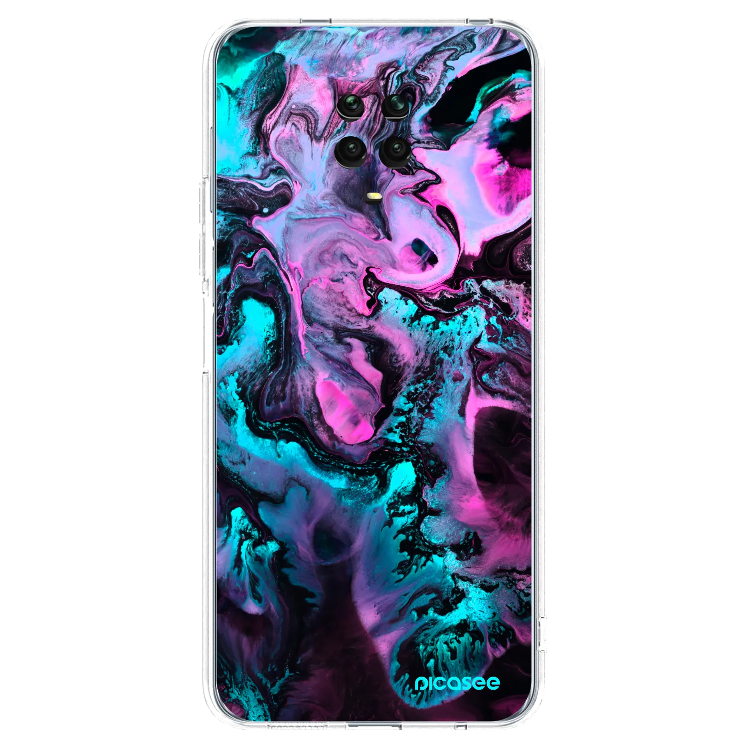 Picasee διαφανής θήκη σιλικόνης Xiaomi Redmi Note 9S - Lean