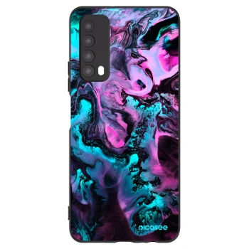 Picasee Μαύρη θήκη σιλικόνης για Huawei P Smart 2021 - Lean