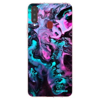 Picasee διαφανής θήκη σιλικόνης Samsung Galaxy A20s - Lean