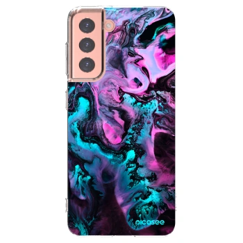 Picasee διαφανής θήκη σιλικόνης Samsung Galaxy S21 5G G991B - Lean