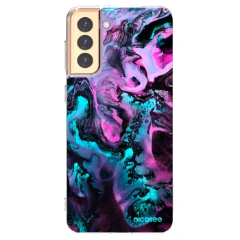 Picasee διαφανής θήκη σιλικόνης Samsung Galaxy S21+ 5G G996F - Lean
