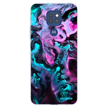 Picasee διαφανής θήκη σιλικόνης Motorola Moto G9 Play - Lean