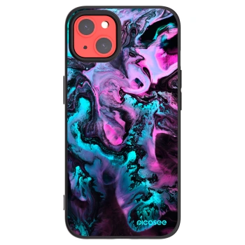 Picasee Μαύρη θήκη σιλικόνης για Apple iPhone 13 - Lean