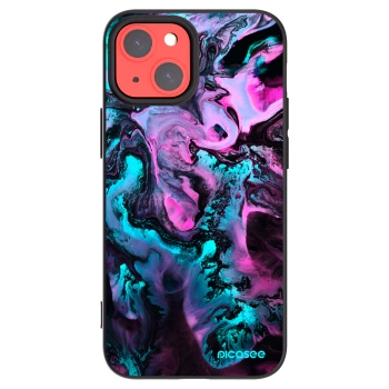 Picasee Μαύρη θήκη σιλικόνης για Apple iPhone 13 mini - Lean