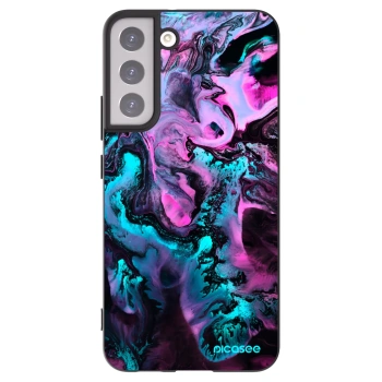 Picasee Μαύρη θήκη σιλικόνης για Samsung Galaxy S22+ 5G - Lean