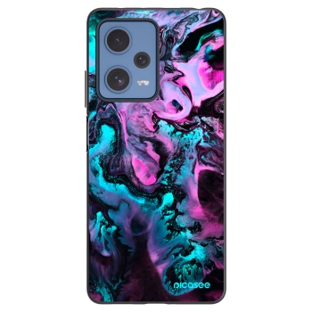 Picasee Μαύρη θήκη σιλικόνης για Xiaomi Redmi Note 12 Pro 5G - Lean