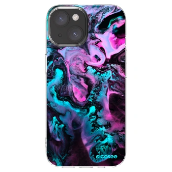 Picasee διαφανής θήκη σιλικόνης Apple iPhone 15 - Lean