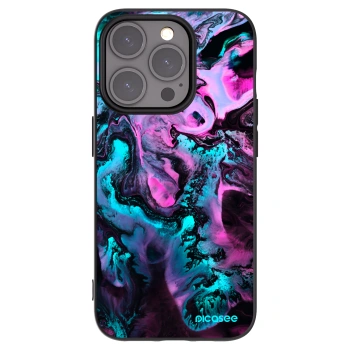 Picasee Μαύρη θήκη σιλικόνης για Apple iPhone 15 Pro - Lean