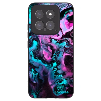 Picasee Μαύρη θήκη σιλικόνης για Xiaomi 14 - Lean