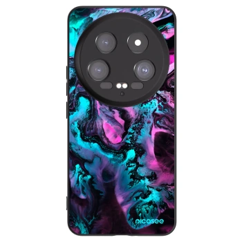 Picasee Μαύρη θήκη σιλικόνης για Xiaomi 14 Ultra - Lean