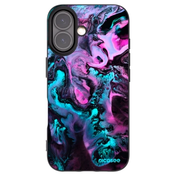Picasee Μαύρη θήκη σιλικόνης για Apple iPhone 16 - Lean
