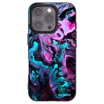 Picasee Μαύρη θήκη σιλικόνης για Apple iPhone 16 Pro - Lean