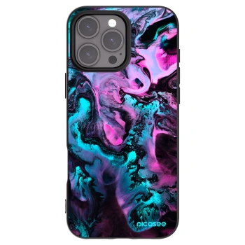 Picasee Μαύρη θήκη σιλικόνης για Apple iPhone 16 Pro Max - Lean