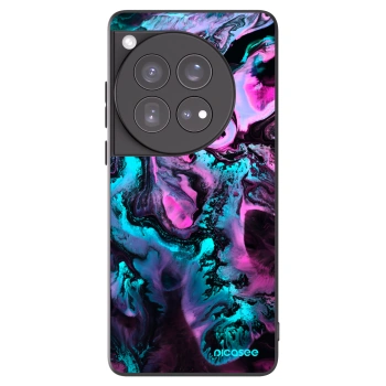 Picasee Μαύρη θήκη σιλικόνης για OnePlus 12 5G - Lean