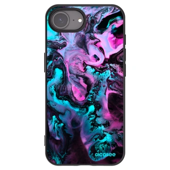 Picasee Μαύρη θήκη σιλικόνης για Apple iPhone 16e - Lean