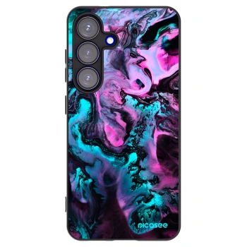 Picasee Μαύρη θήκη σιλικόνης για Samsung Galaxy S25 5G - Lean