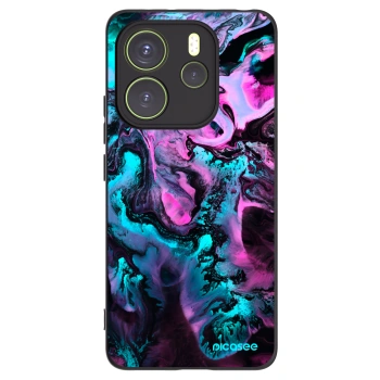 Picasee Μαύρη θήκη σιλικόνης για Xiaomi Redmi Note 14 4G - Lean