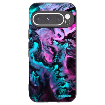 Picasee Μαύρη θήκη σιλικόνης για Google Pixel 9 Pro - Lean