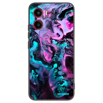 Picasee Μαύρη θήκη σιλικόνης για Motorola Moto G05 - Lean