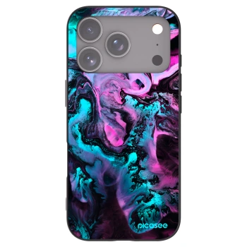 Picasee Μαύρη θήκη σιλικόνης για Apple iPhone 17 Pro - Lean