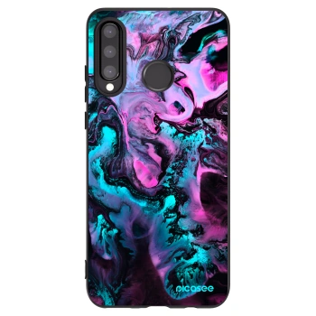 Picasee Μαύρη θήκη σιλικόνης για Huawei P30 Lite - Lean