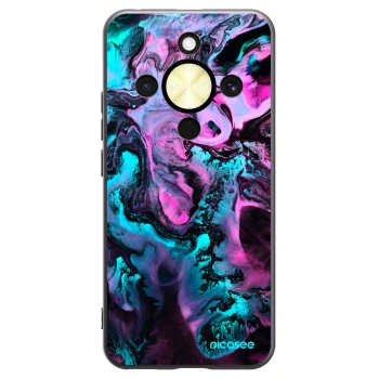 Picasee Μαύρη θήκη σιλικόνης για Honor Magic8 Lite 5G - Lean