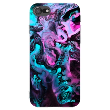 Picasee διαφανής θήκη σιλικόνης Apple iPhone SE 2020 - Lean