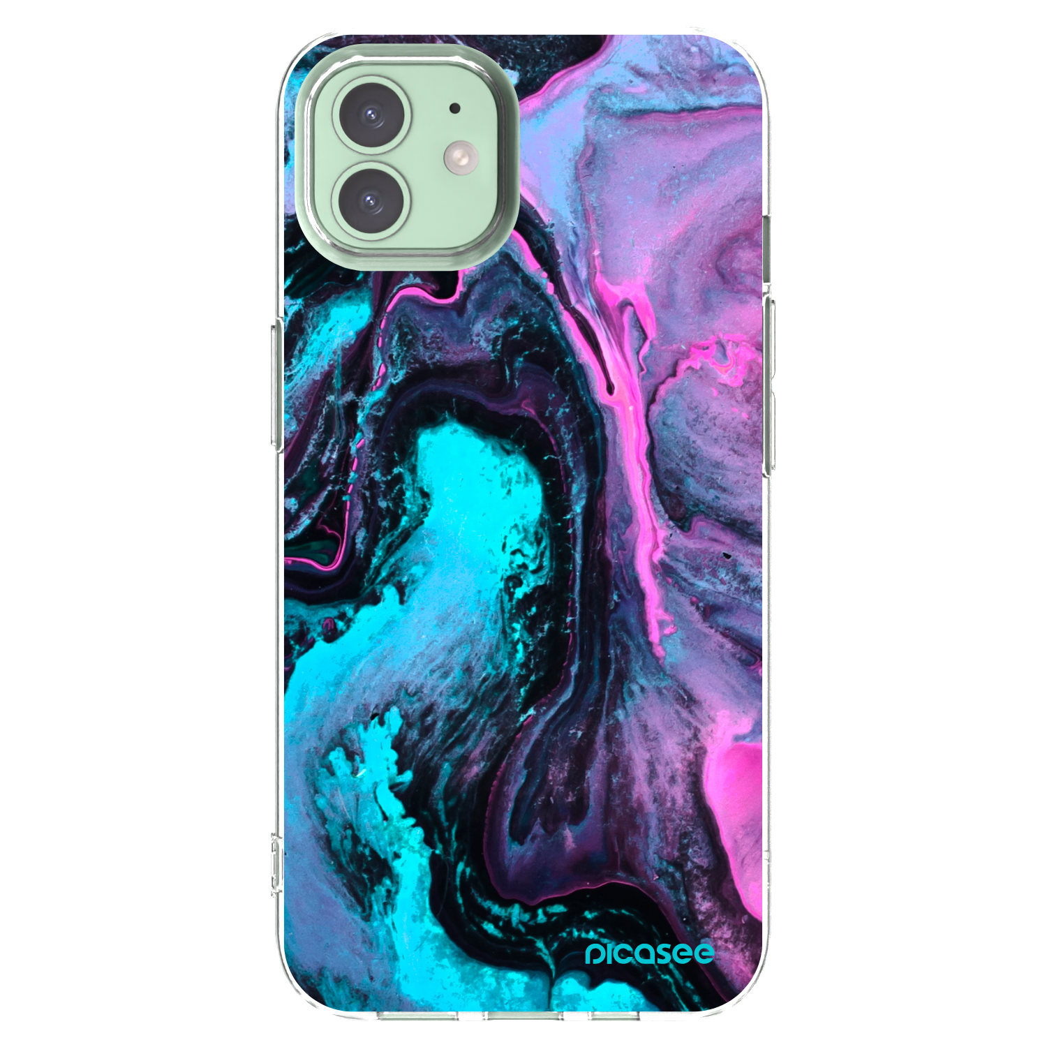 Picasee διαφανής θήκη σιλικόνης Apple iPhone 12 - Lean 2
