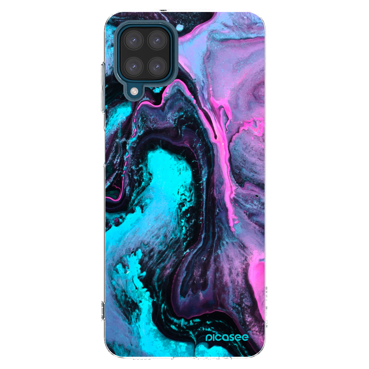 Picasee διαφανής θήκη σιλικόνης Samsung Galaxy A12 A125F - Lean 2