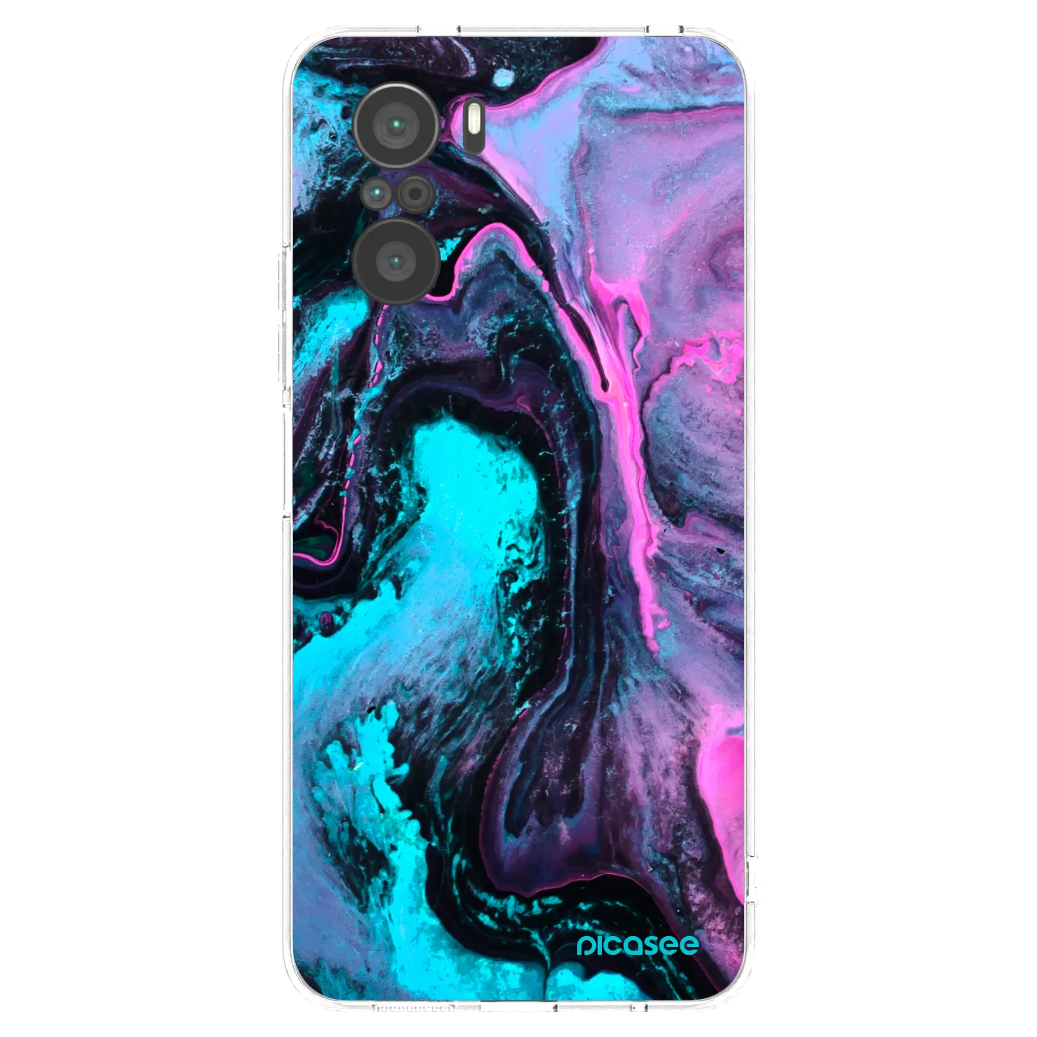 Picasee διαφανής θήκη σιλικόνης Xiaomi Poco F3 - Lean 2