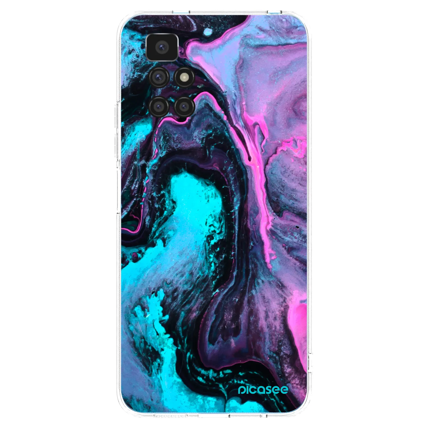 Picasee διαφανής θήκη σιλικόνης Xiaomi Redmi 10 - Lean 2