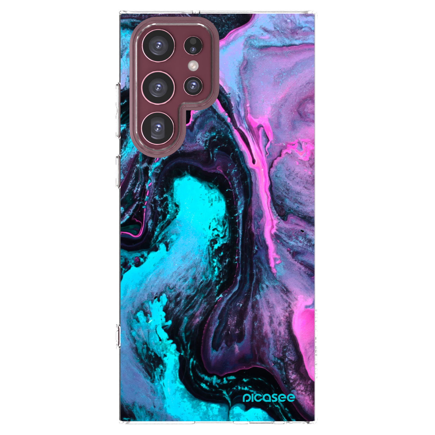 Picasee διαφανής θήκη σιλικόνης Samsung Galaxy S22 Ultra 5G - Lean 2