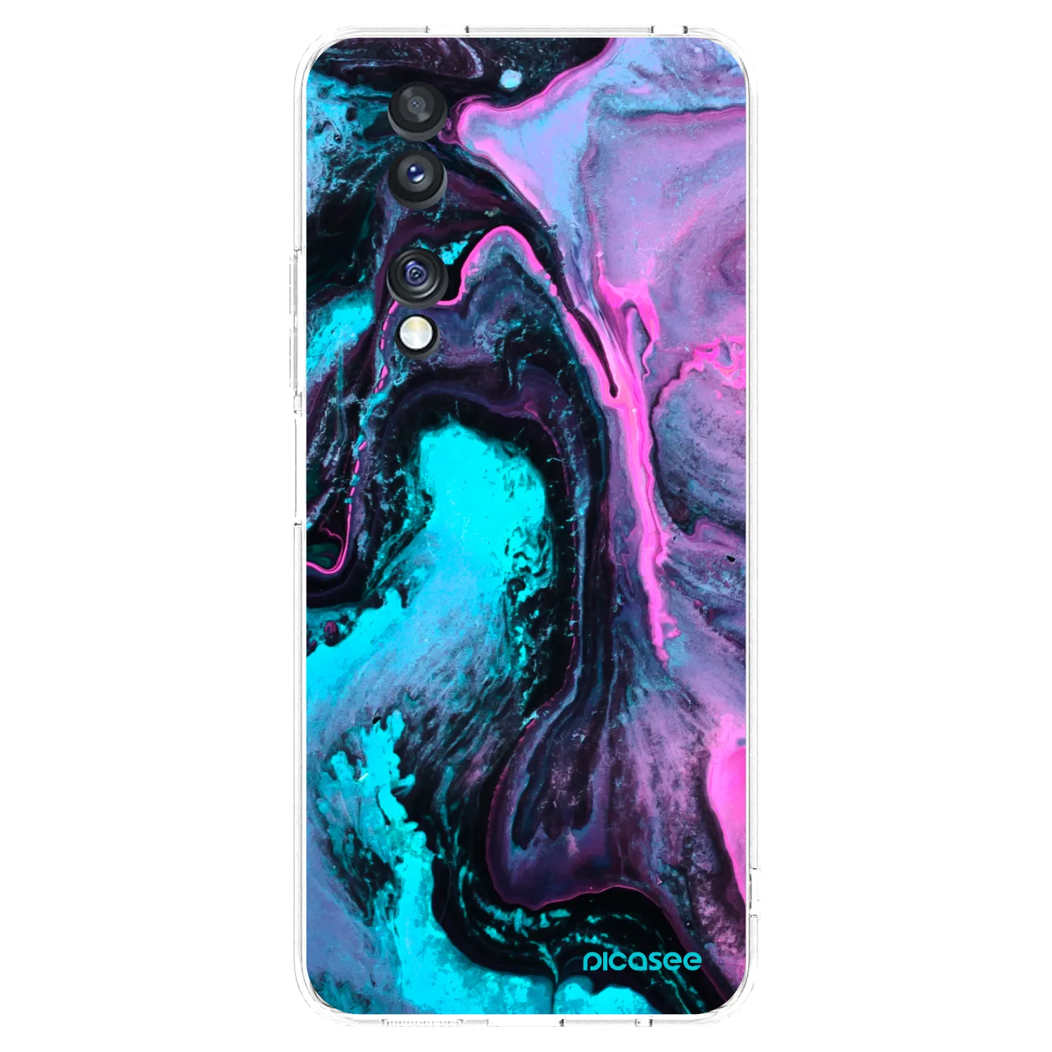 Picasee διαφανής θήκη σιλικόνης Honor 70 - Lean 2