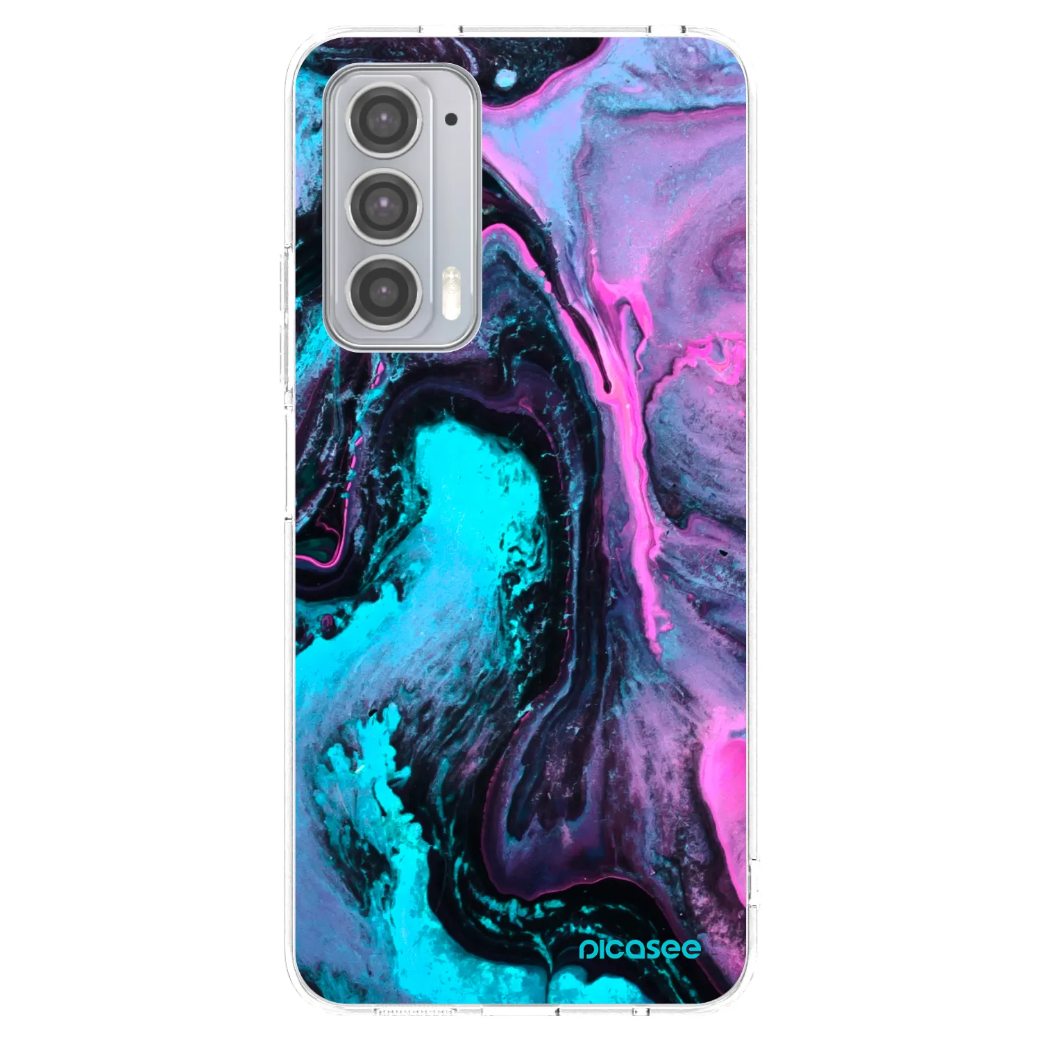 Picasee διαφανής θήκη σιλικόνης Motorola Edge 20 - Lean 2