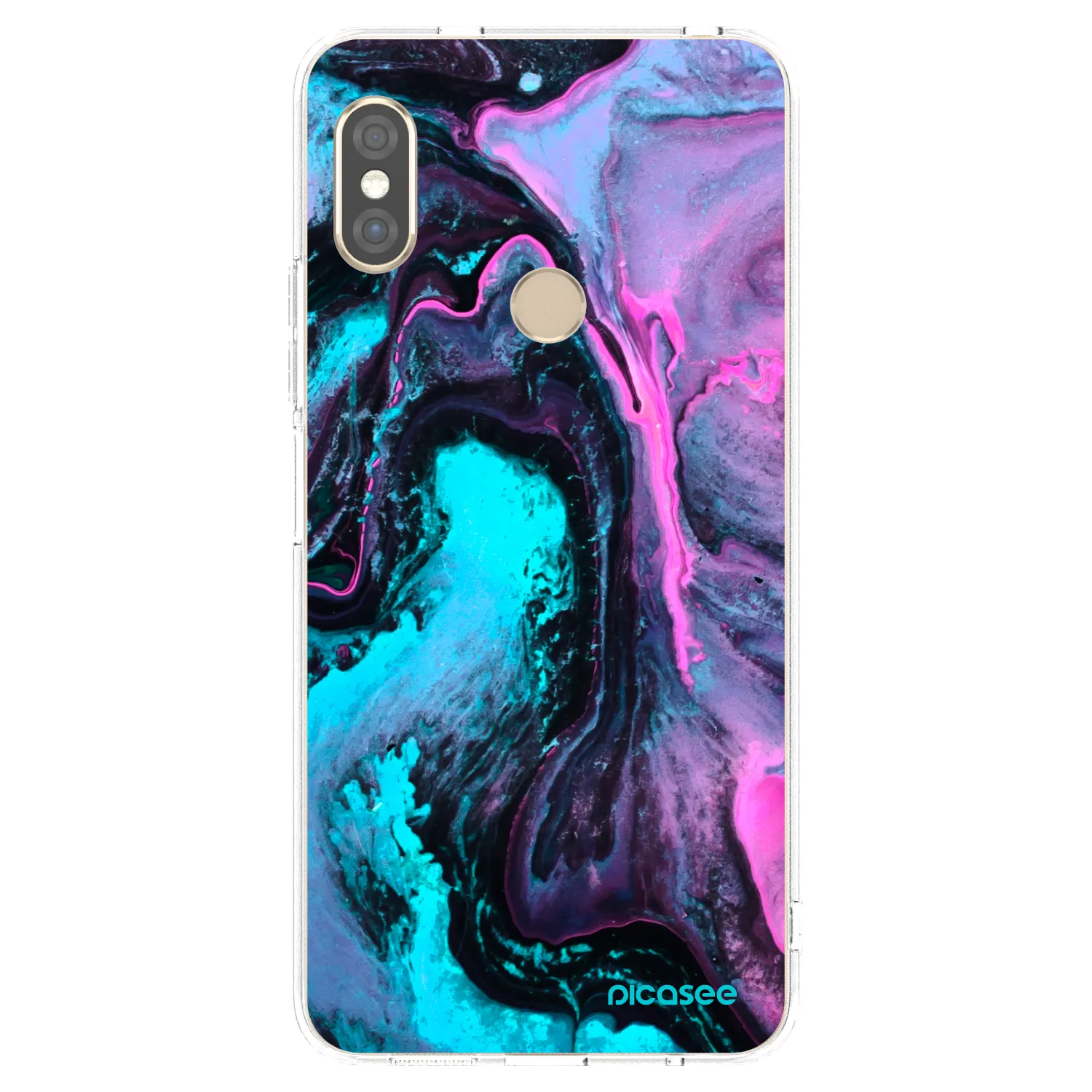 Picasee διαφανής θήκη σιλικόνης Xiaomi Redmi Note 5 Global - Lean 2