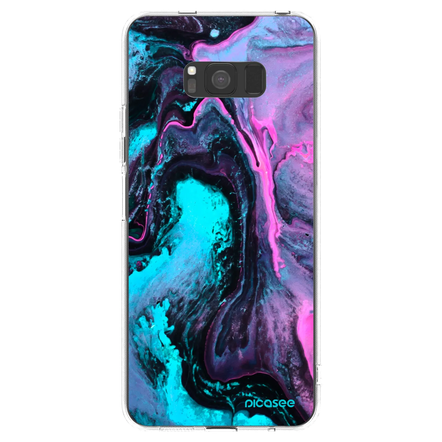 Picasee διαφανής θήκη σιλικόνης Samsung Galaxy S8 G950F - Lean 2