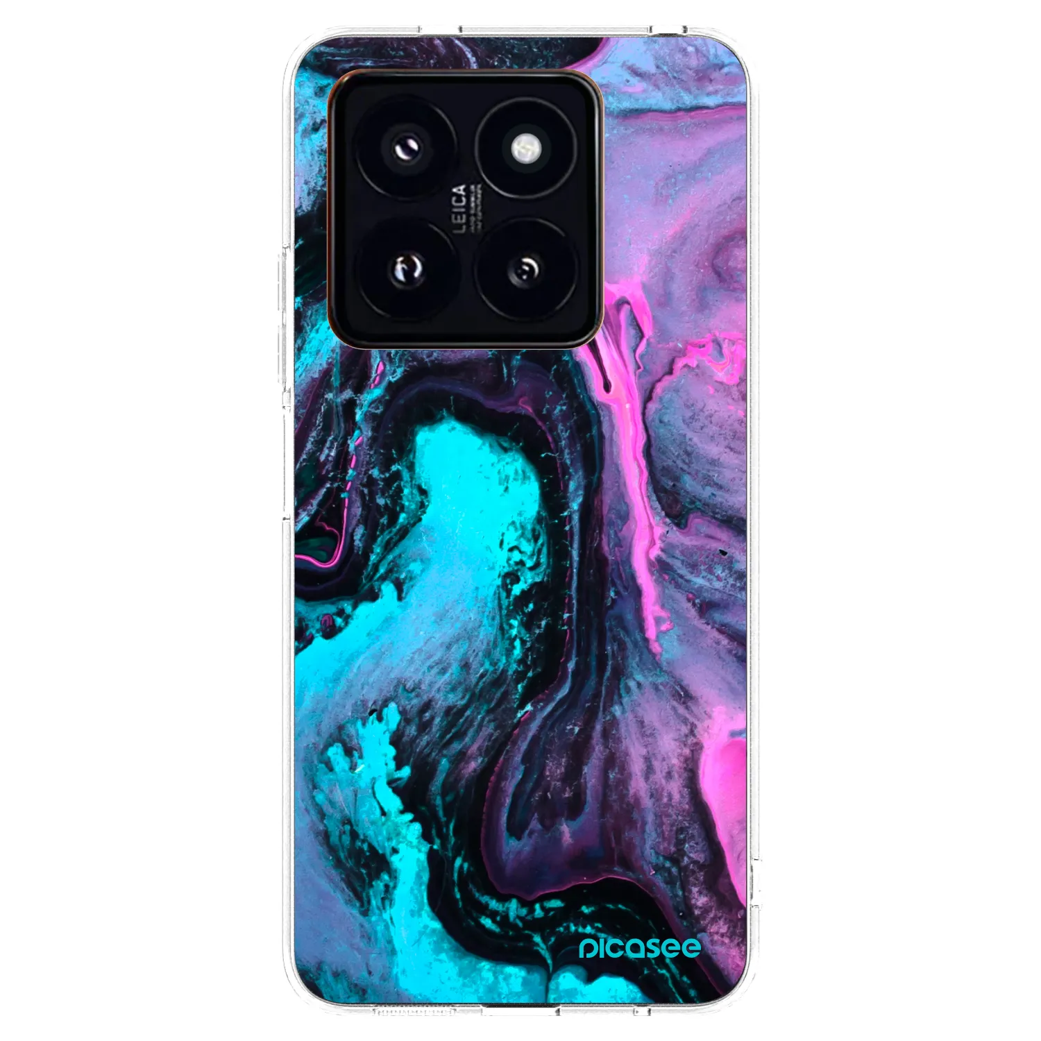 Picasee διαφανής θήκη σιλικόνης Xiaomi 14 Pro - Lean 2