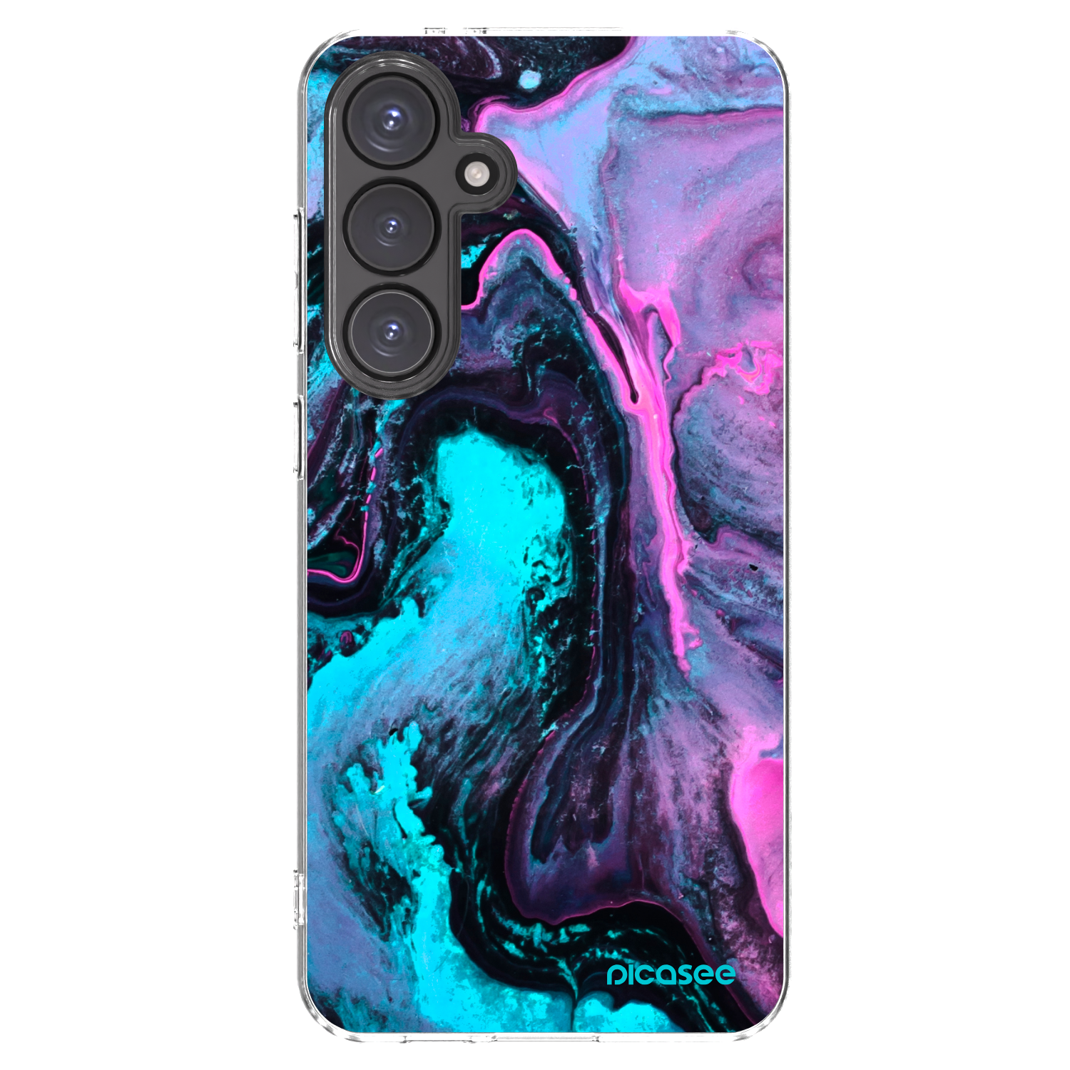 Picasee διαφανής θήκη σιλικόνης Samsung Galaxy S24 FE S721B - Lean 2