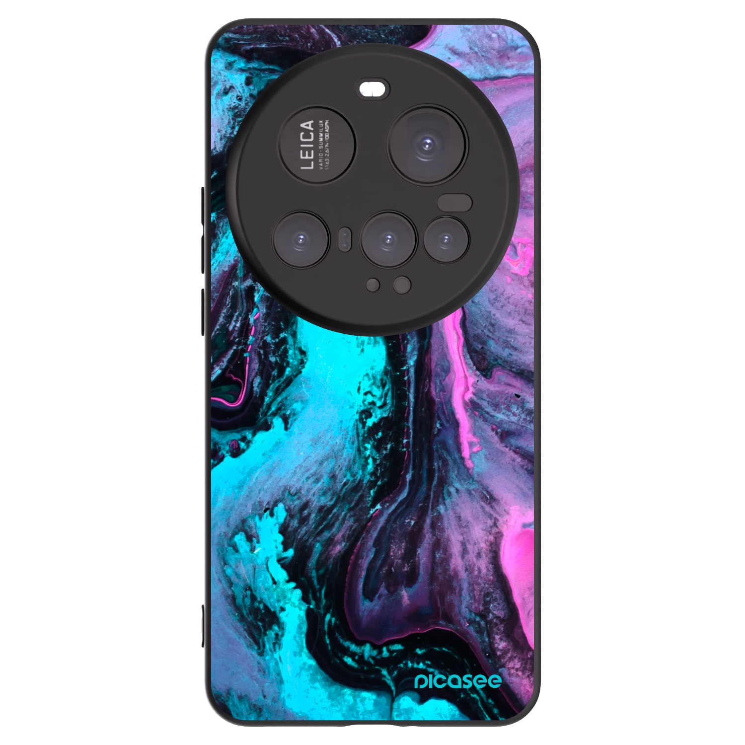 Picasee Μαύρη θήκη σιλικόνης για Xiaomi 15 Ultra - Lean 2