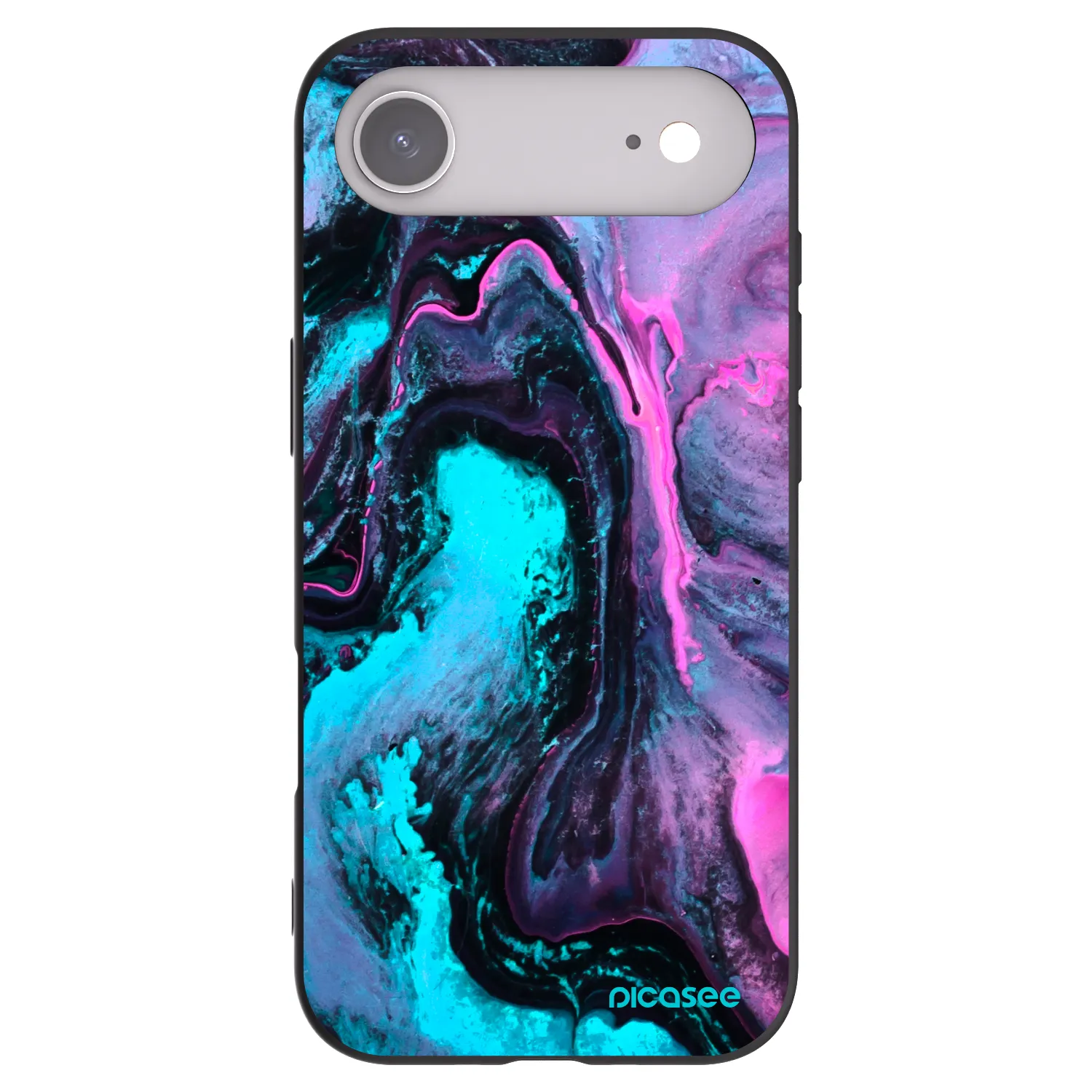 Picasee Μαύρη θήκη σιλικόνης για Apple iPhone Air - Lean 2