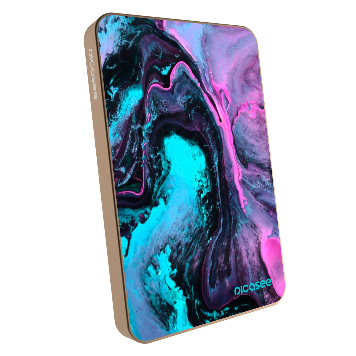 Picasee Powerbank με MagSafe 5 000 mAh Χρυσαφένιος - Lean 2